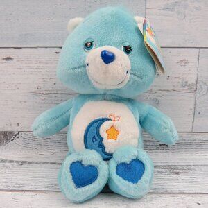 2003 Care Bears Bedtime Bear 9" Play Along Plush Stuffed Animal